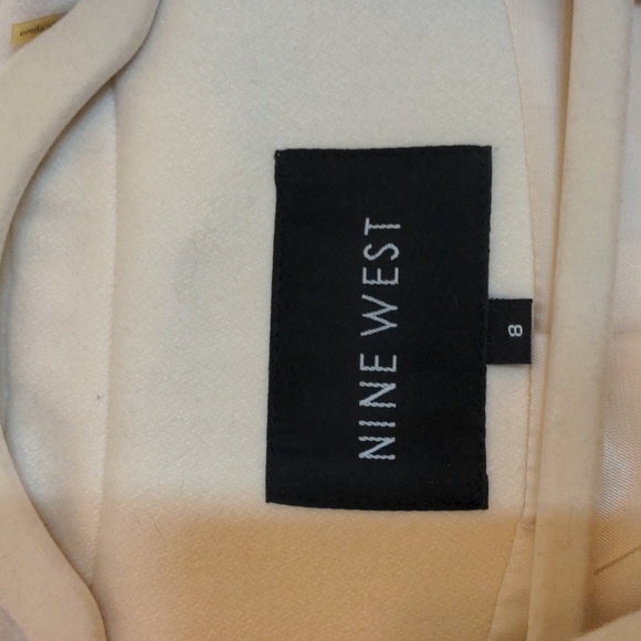 Nine West size 8 lined Wool knee length dress jacket - Picture 3 of 16